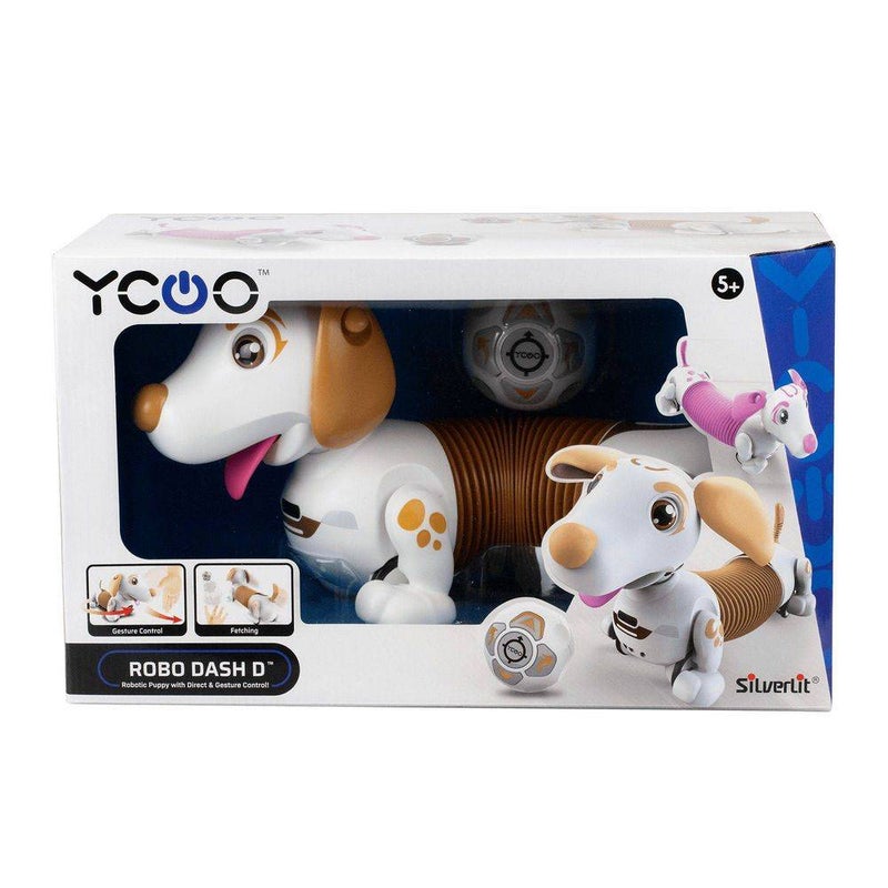YCOO Robo Dash D Robotic Puppy Toy (Brown) - Image 1